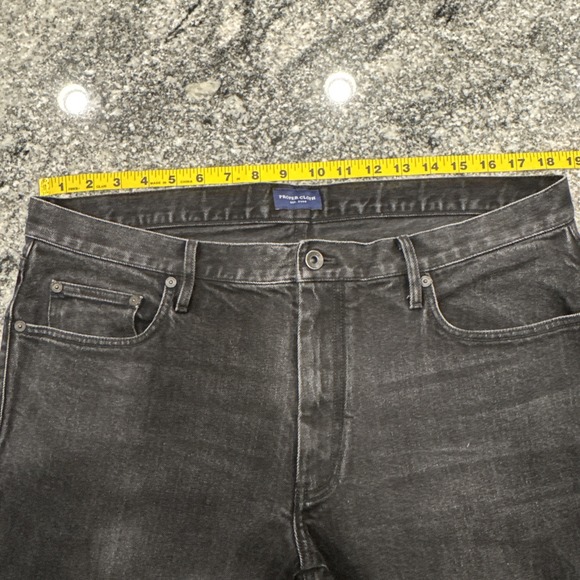 Proper Cloth Jeans Mens 36x35 Black Denim‎ Jeans Great Shape #998 - Picture 9 of 14